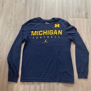 Nike Michigan Long sleeve T-shirt M navy men’s